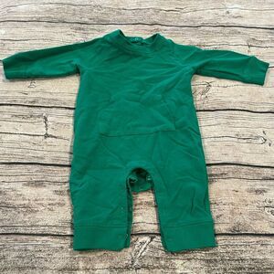 Primary Kelly Green Unisex One Piece Size 3-6 Months
